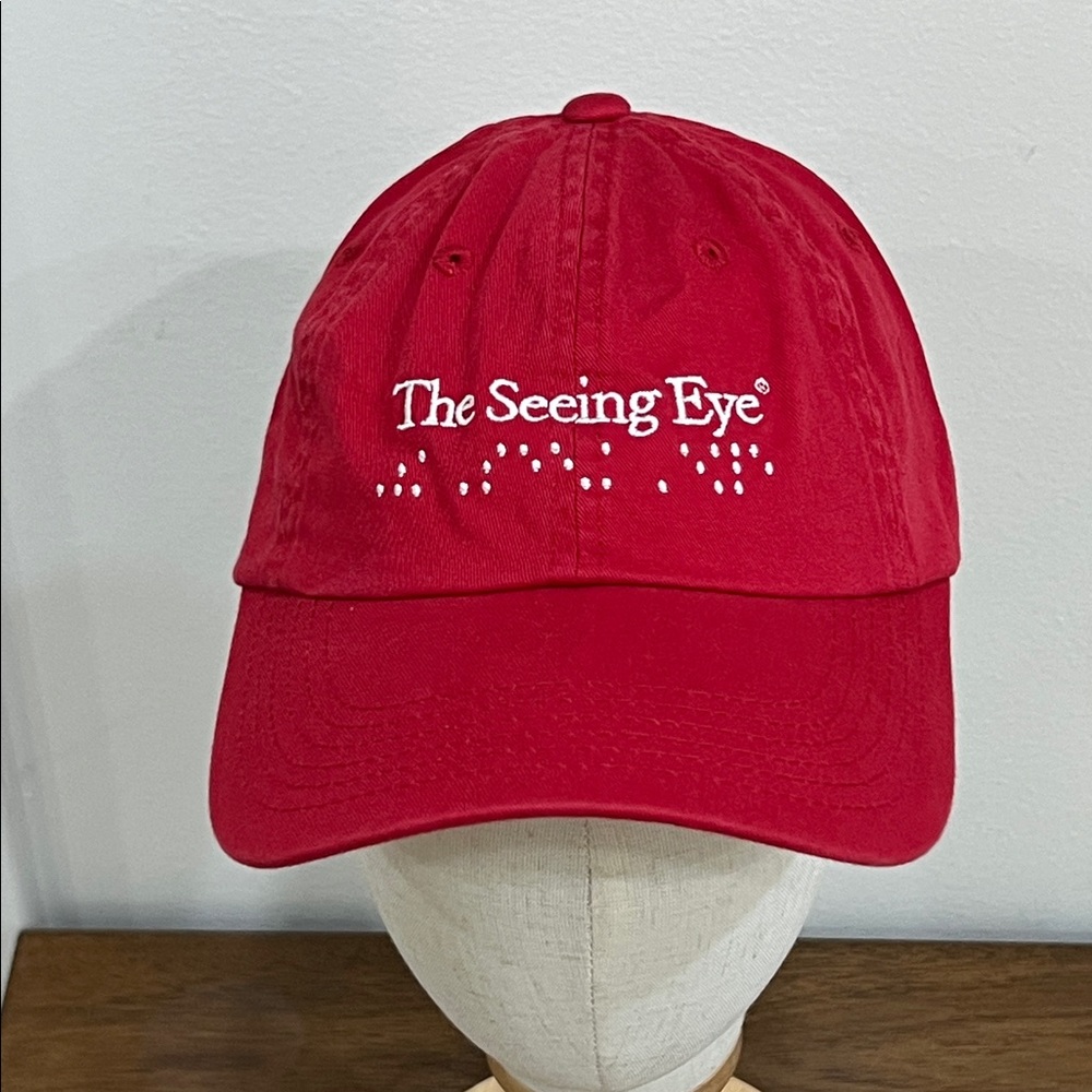 Port Authority Snapback Fine Twill Cap - The Seeing Eye - Red